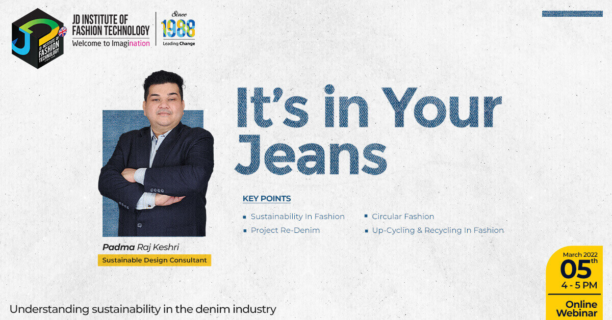 A Webinar On Sustainable Fashion With A Focus On The Denim Industry